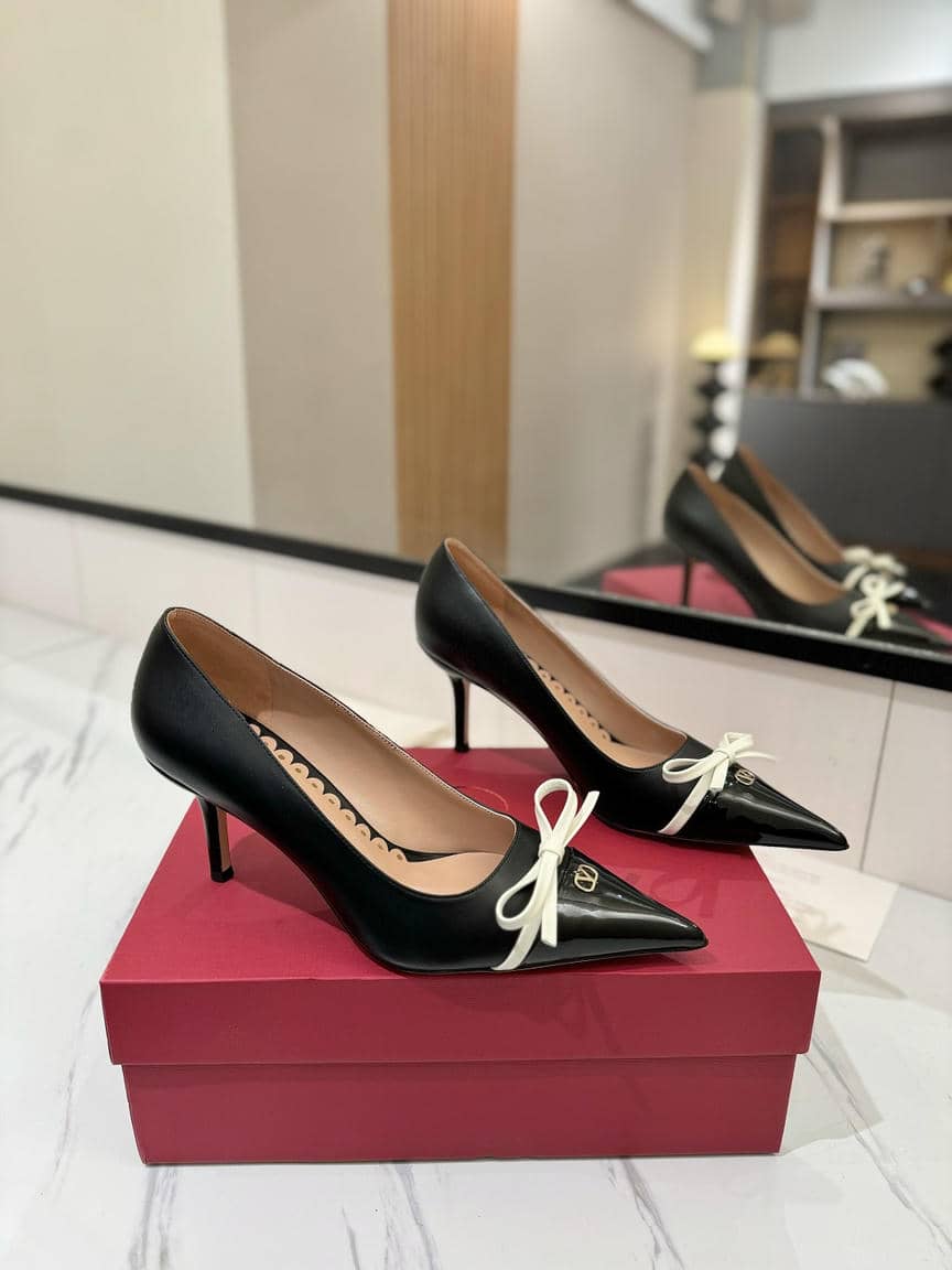 Valentino Bow Heel 4.5cm8.5cm-8